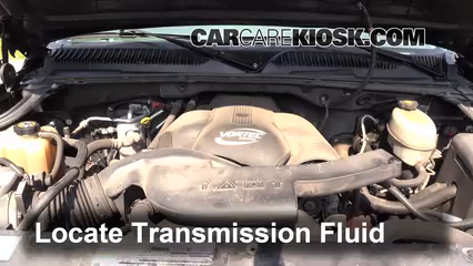 2003 Cadillac Escalade 6.0L V8 Transmission Fluid Check Fluid Level